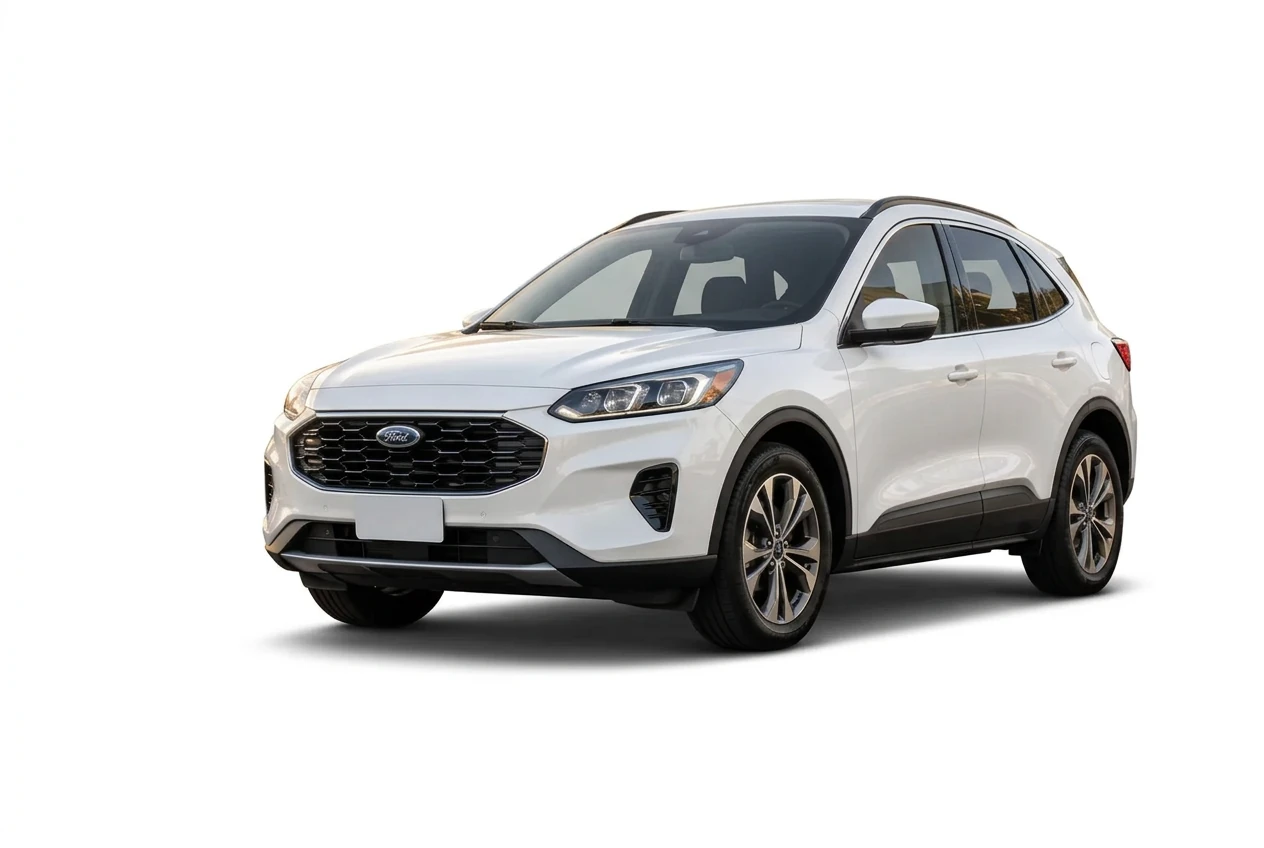 Ford Escape on a white background