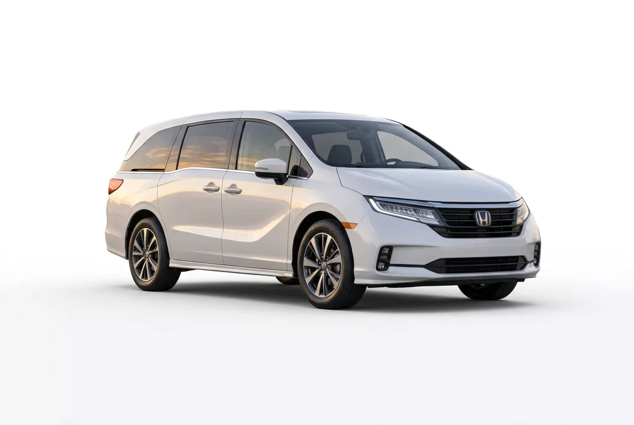 Honda Odyssey on a white background