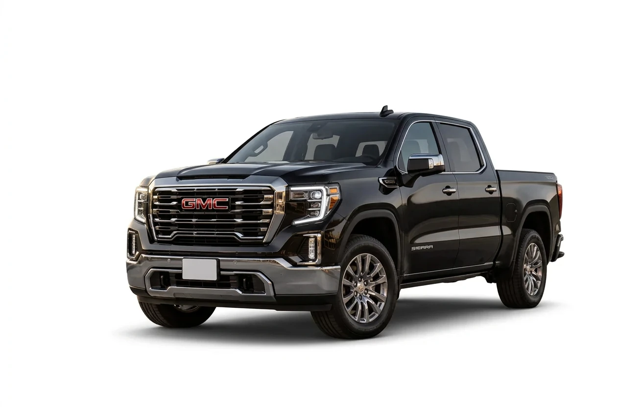 GMC Sierra 1500 on a white background