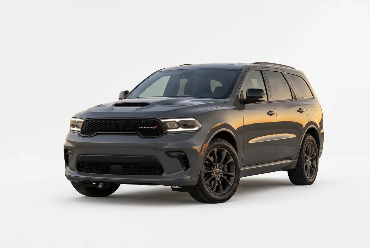 Dodge Durango on a white background