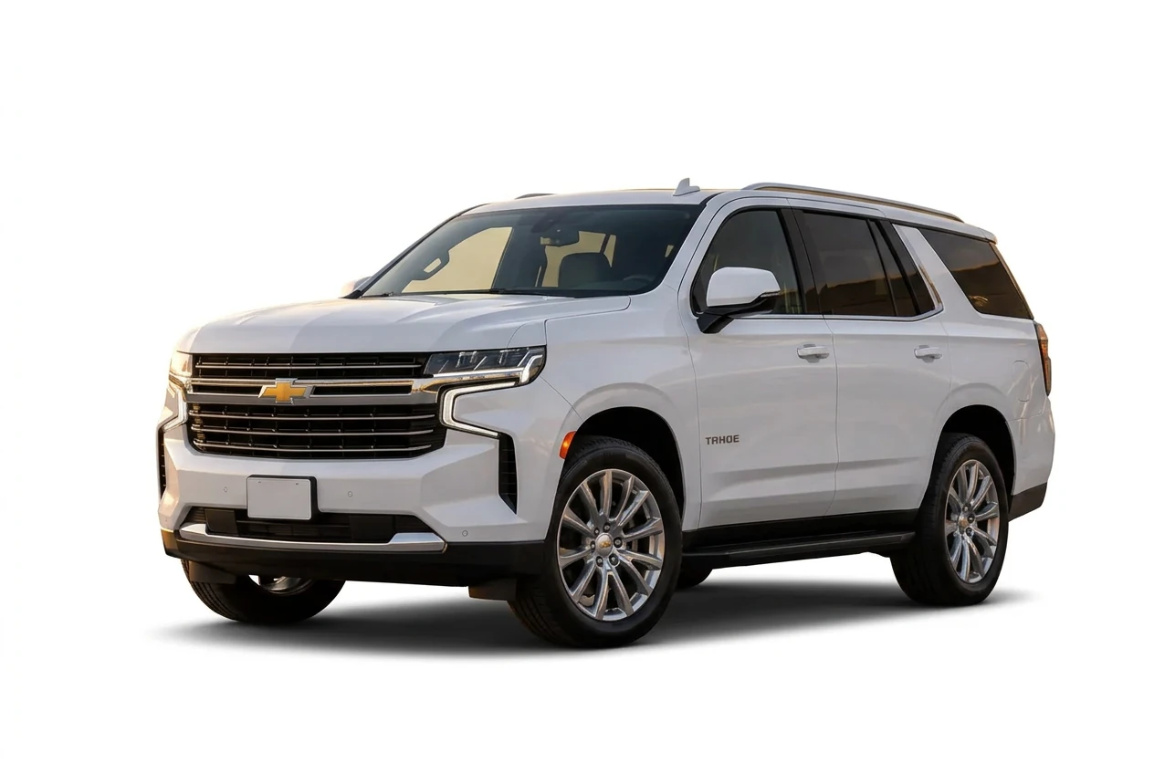 Chevrolet Tahoe on a white background