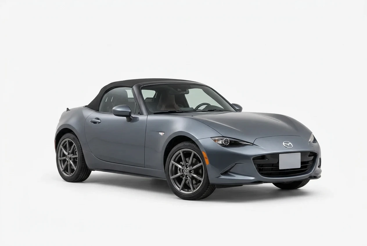 Mazda MX-5 Miata on a white background
