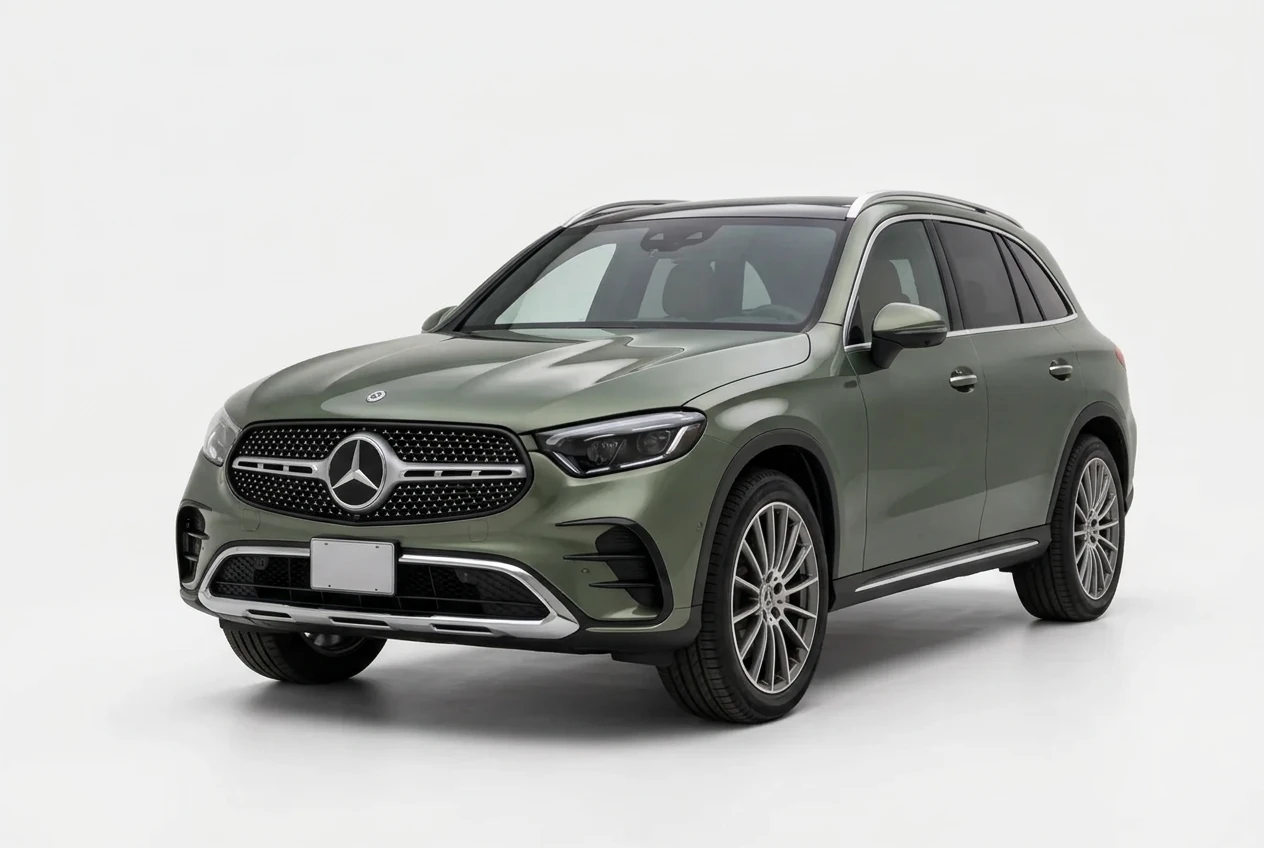 Mercedes-Benz GLC on a white background