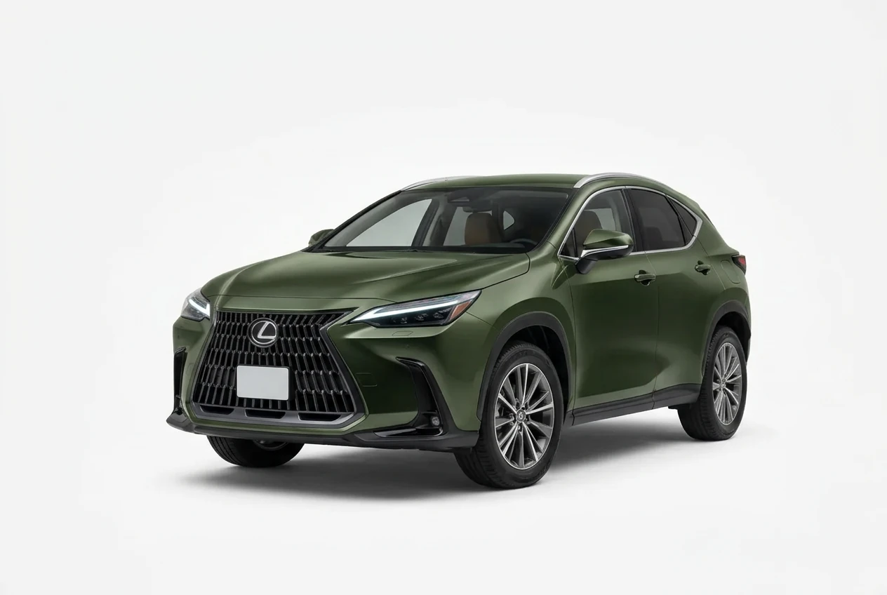 Lexus NX on a white background
