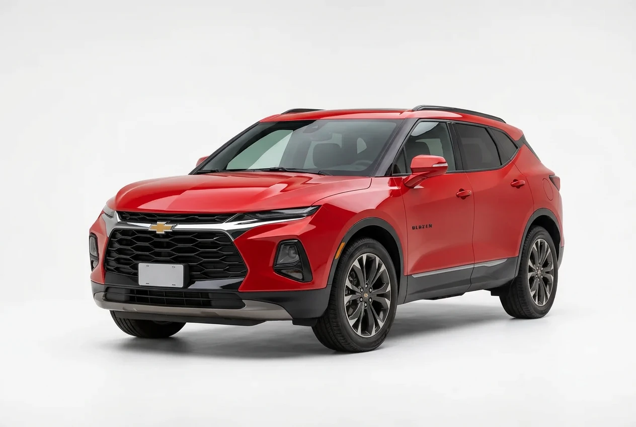 Chevrolet Blazer on a white background