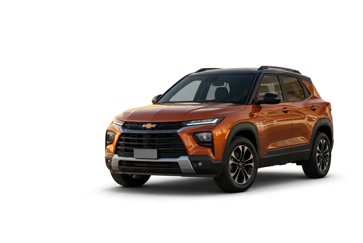Chevrolet Trailblazer on a white background