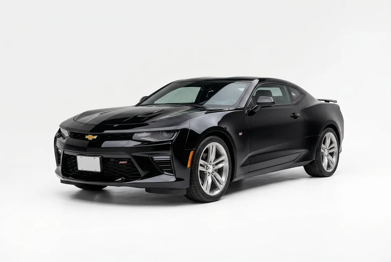 Chevrolet Camaro on a white background