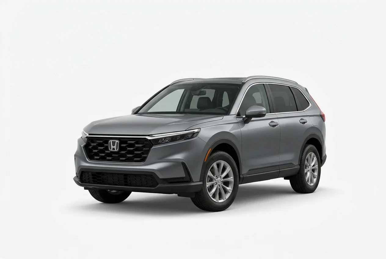 Honda CR-V on a white background
