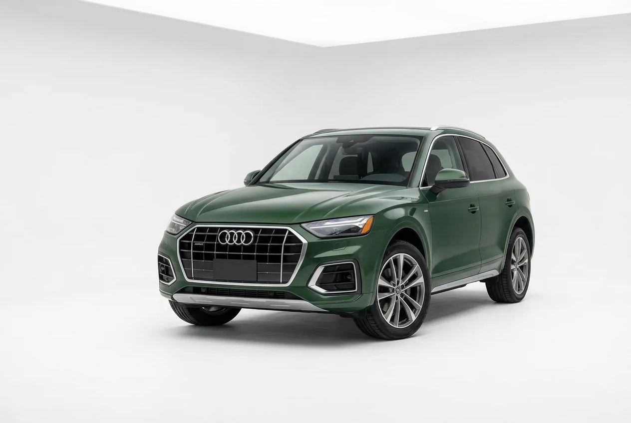 Audi Q5 on a white background
