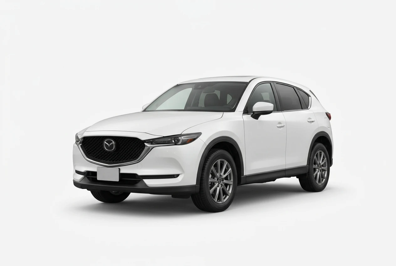 Mazda CX-5 on a white background