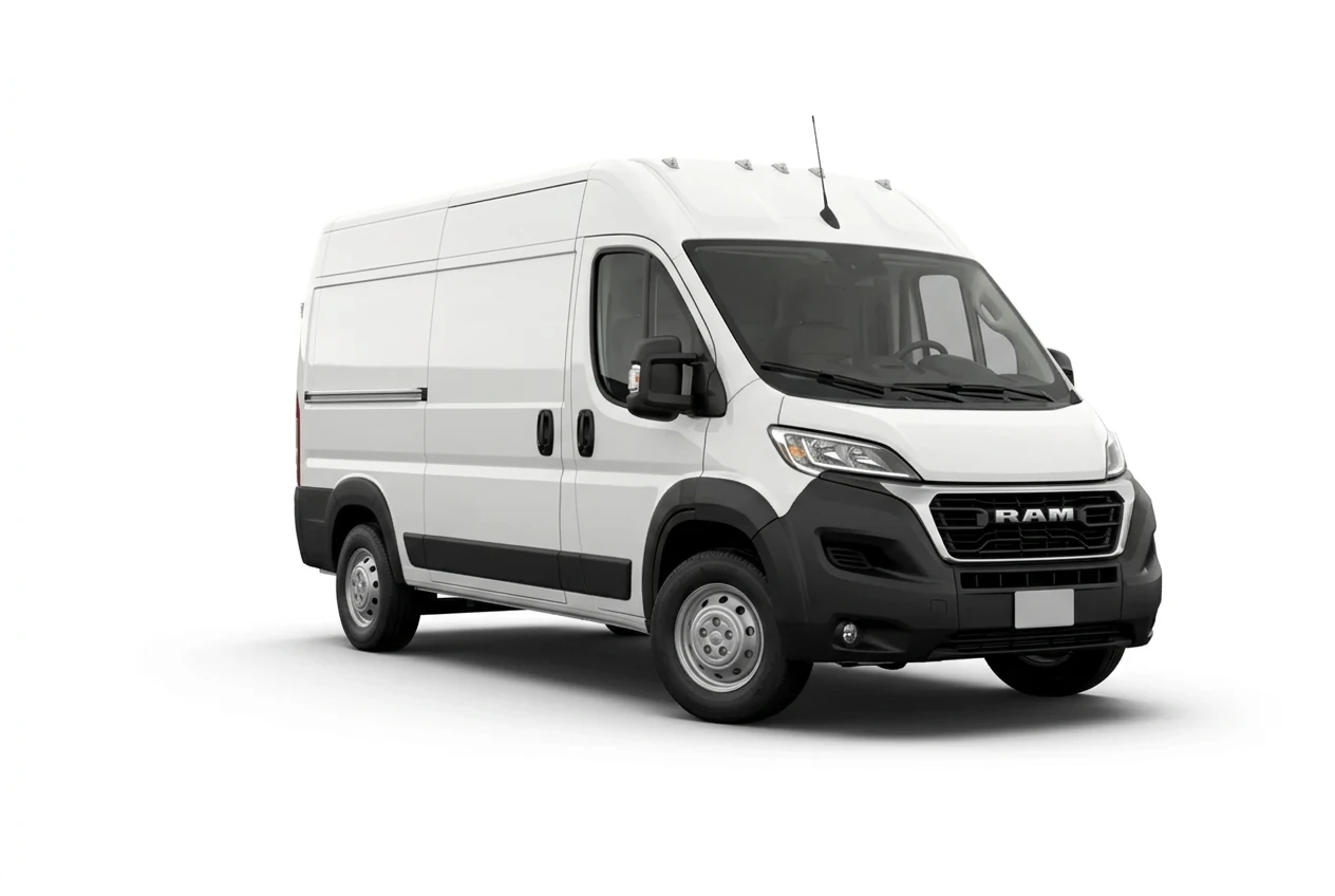 Ram ProMaster on a white background
