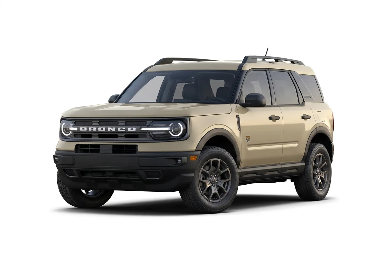 Ford Bronco Sport on a white background